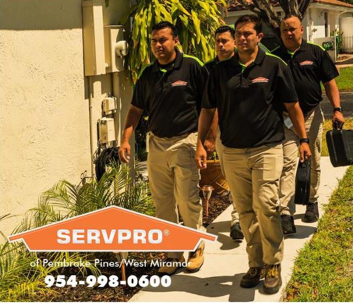 A team of SERVPRO professionals are coming to inspect for hidden water damage. 